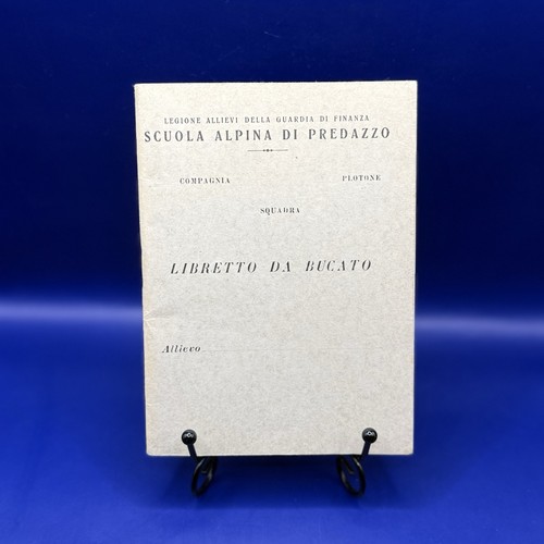 Libretto bucato scuola - libretto,