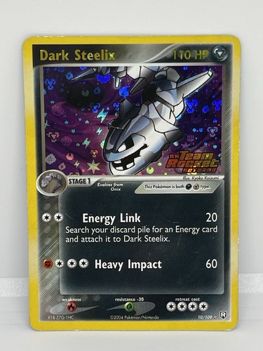 Dark steelix 109 - steelix, team
