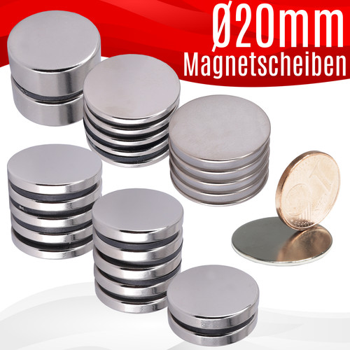 Magneti neodimio n52 - al,