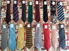 Lotto 225 CRAVATTA CRAVATTE CLASSICA VINTAGE UOMO RAGAZZO CERIMONIA UFFICIO