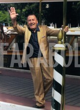 Foto Vintage Cinema Alberto Sordi al Festival di Venezia stampa 30x20 cm