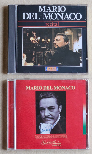 Mario del monaco 2 cd - -,