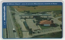 VIACARD SERIE AREE DI SERVIZIO GOLDEN 186 NUM GROSSO MASCHERONE DA 20.000£ PIK