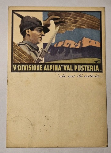 Cartolina militare v - cartolina,