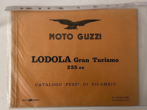 Originale catalogo pezzi - originale!!!,