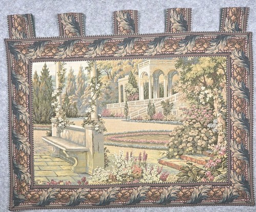 Arazzo Lago di Como Giardino