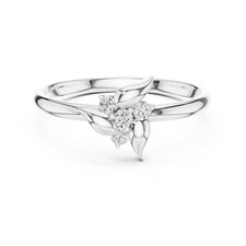 Fede nuziale promessa diamante