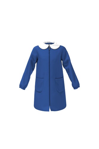 Grembiule siggi blu bimba - blu,