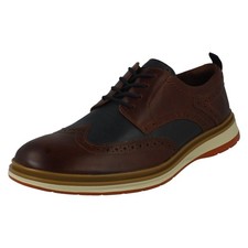 Uomo Clarks Bicolore Scarpe