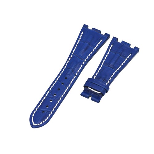 Cinturino orologio pelle - , blu