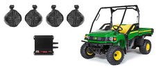 (4) Altoparlanti a torre rollbar roll cage 8" + MTX 4 canali Amplificatore Per John Deere Gator