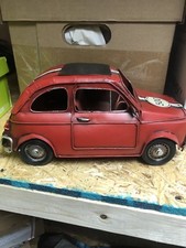 Fiat 500 metal car - fiat,
