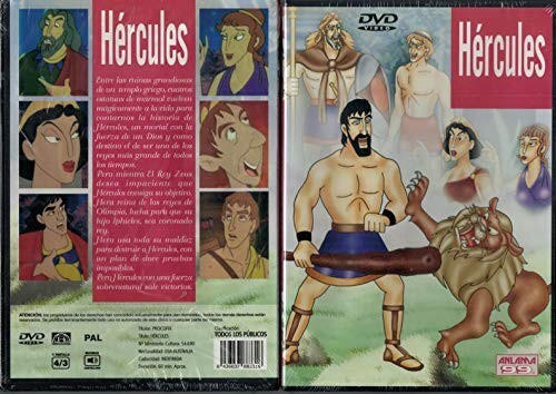 Hercules dvd dibujos animados - hercules,