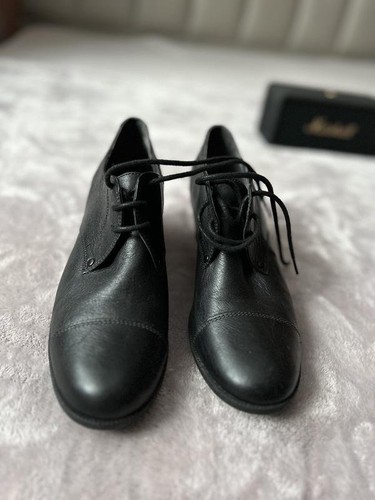 Tacchi donna camper - pelle, nera
