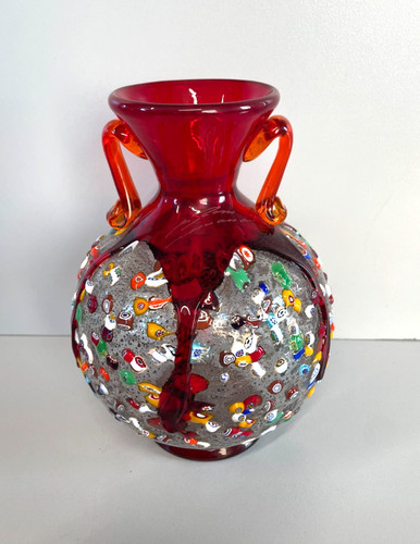 Vaso vetro soffiato - vetro,