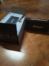 Marshall Stockwell 25W Portable Bluetooth Speaker Black Ottime Condizioni