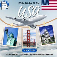 USA eSIM da 1 GB a 5 GB |