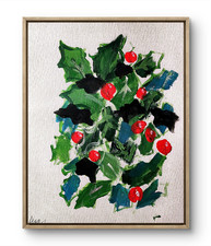 Quadro Natale Espressionista