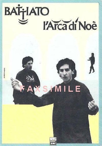 Franco battiato rara cartolina - franco,