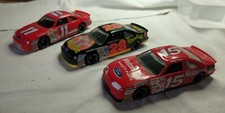 1/43 SET 3 FORD THUNDERBIRD NASCAR RACING CHAMPIONS 