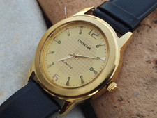 OROLOGIO TIMESTAR  PLACCATO ORO  - MOVIMENTO MIYOTA QUARZ- NUOVISSIMO !!!