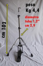 GRETSCH supporto charleston hi-hat stand modello professionale OTTIMO USATO ??