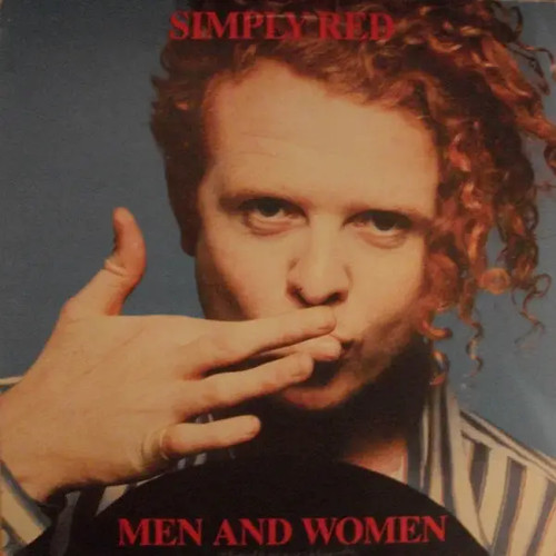 Simply red men and women - red,