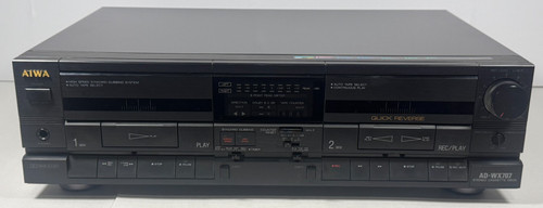 Aiwa wx707u stereo dual - aiwa, ad-wx707u