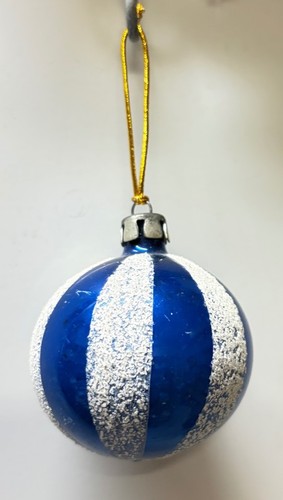Pallina vintage vetro albero - pallina,