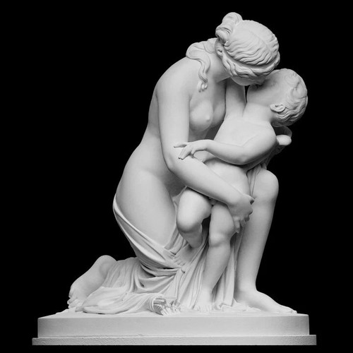 Statua scultura venere con - statua,