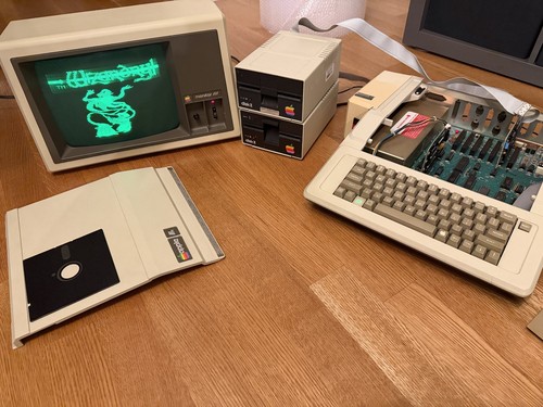 Computer apple iie - apple, funzionante