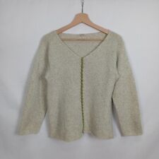 Maglione Malo da Donna Verde 100% Cashmere Taglia 44 Taglia M