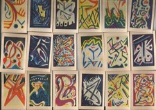 Gioco psicologico 36 CARTE PUBBLICITARIE NIVEA TUANIMA 1958