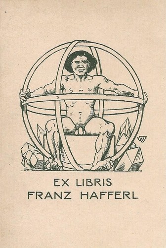 Original druck exlibris franz - original,