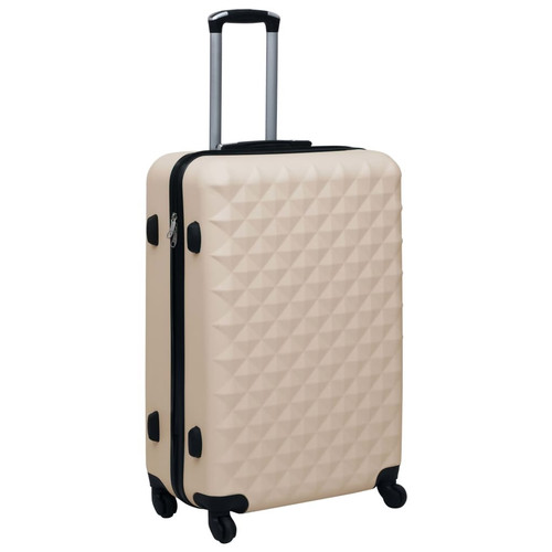 Hardcase trolley gold abs - hardcase,