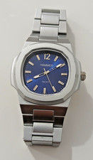 Orologio da Polso Hammer Yacht in Acciaio Inox Quadrande Blu
