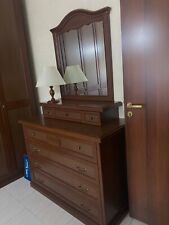 Arredo casa per camera matrimoniale completa, colore marrone/ciliegia