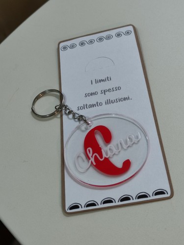 Portachiavi personalizzato con - portachiavi,