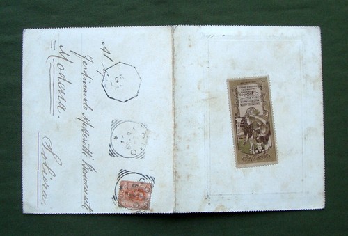 Biglietto postale 1899