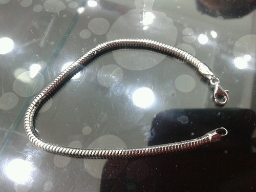 Bracciale snake argento - bracciale,