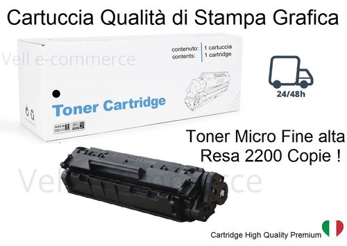 Toner 2612a 12a compatibile - 12a,