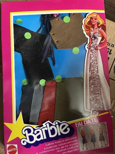 Barbie exclusive vestiti pelle - barbie,
