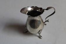 L68-LATTIERA ARGENTO  925-INGLESE-STERLING TAVOLA COLAZIONE MANICO LATTE CAFFE