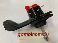 MANETTINO GAS DESTRO CON INTERRUTTORE STOP PER MOTOZAPPA BENZINA/MISCELA