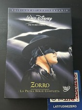 ZORRO PRIMA STAGIONE COMPLETA - DVD ITA DISNEY Cofanetto in italiano
