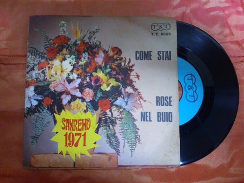 Disco giri sanremo 1971 - giri,