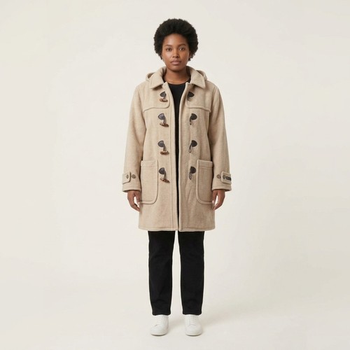 Polbot dufflecoat donna beige - polbot,