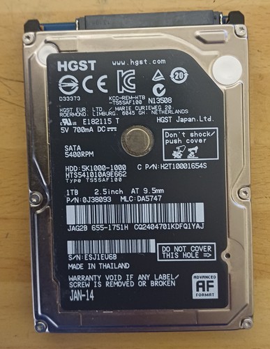 Hgst 5k1000 1000 - hgst, 5k1000-1000