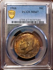 Mezzo dollaro Kennedy 1966