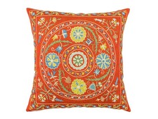 Copricuscino Suzani decorativo